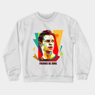 Frenkie De Jong WPAP colourfull Crewneck Sweatshirt